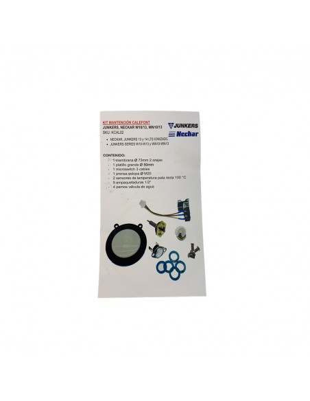 Kit Mantención Calefont Junkers/Neckar W10/13